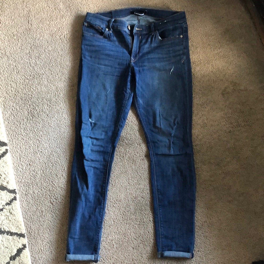 Express mid rise legging 12 tall